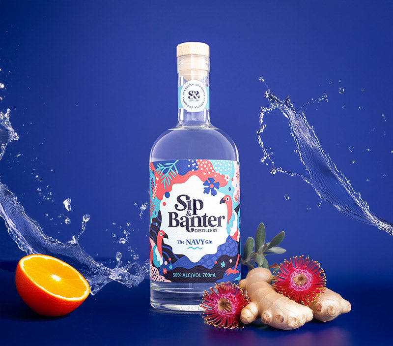 Sip & Banter | The Navy Gin with flavours