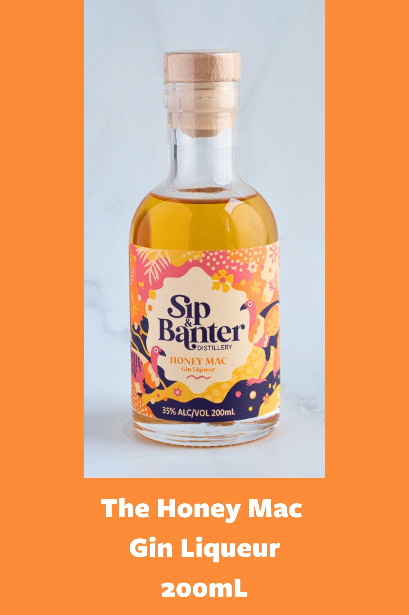 Honey Mac Gin Liqueur - 200mL